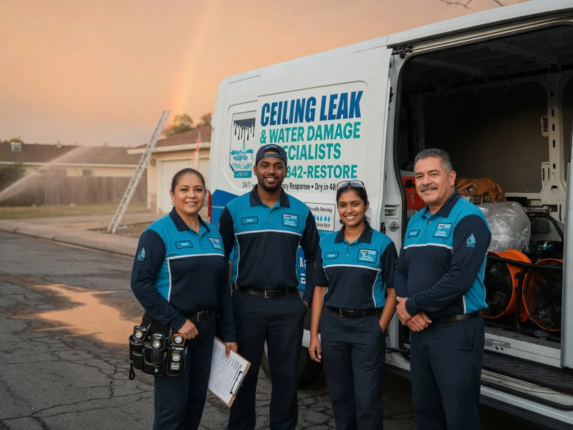 Ceiling Leak Cleanup company in Waterford, PA
